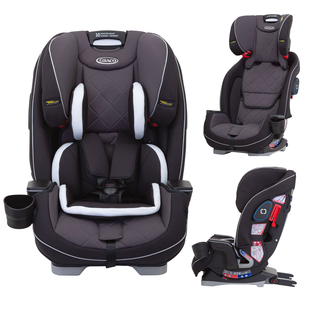 Graco 5 point harness sales booster seat