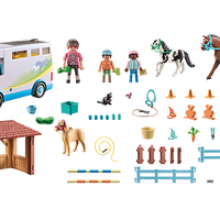 Playmobil 71493 Mobile horse riding school