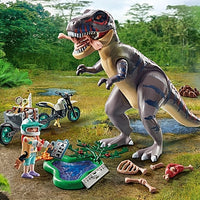 Playmobil 71524 T-Rex trace path