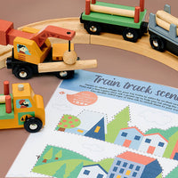 Tender Leaf Toys Treetops Train Set